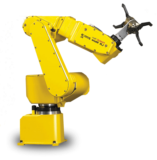 robot giallo automazione industriale